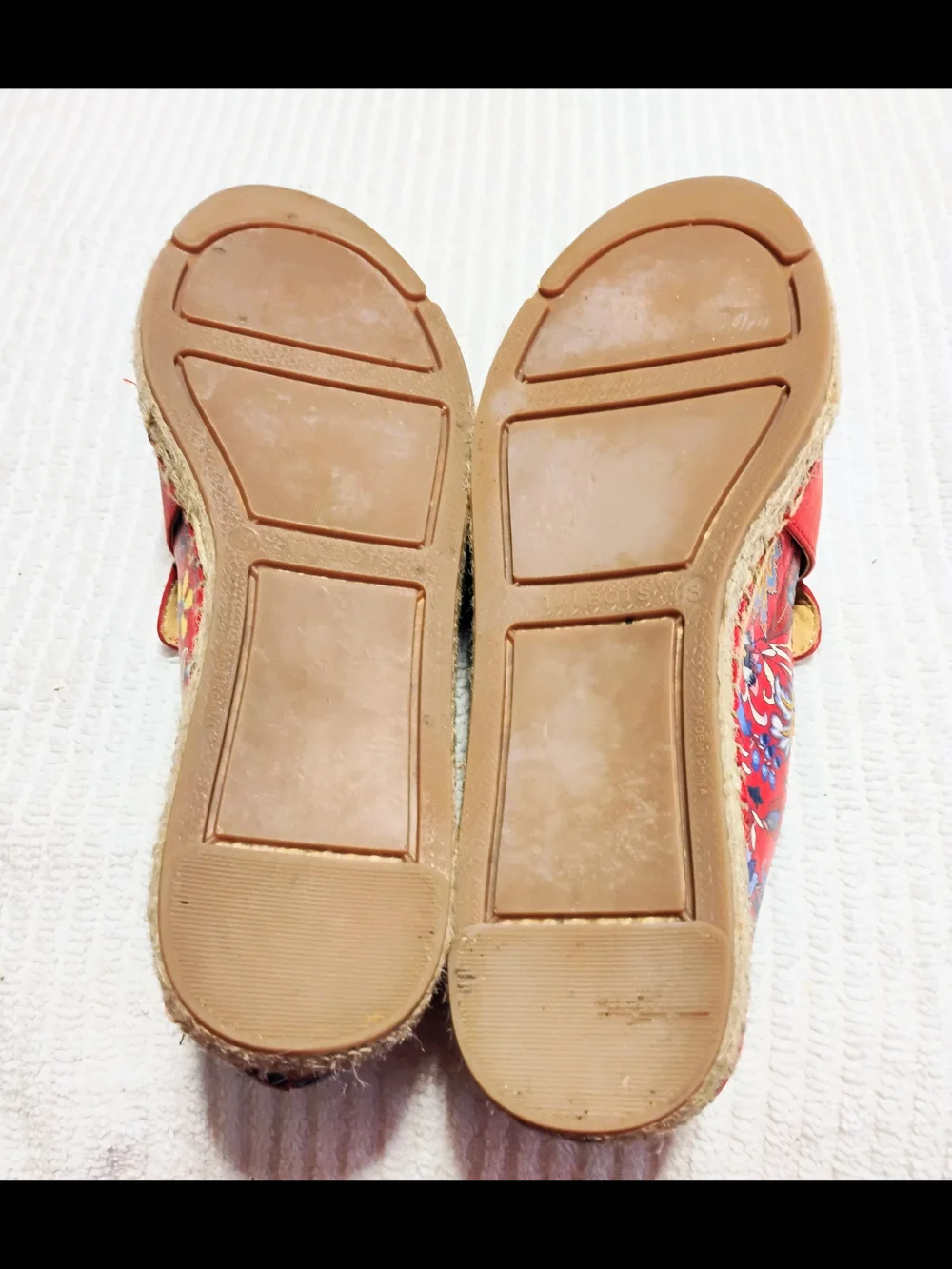 Talbots slip espadrille
